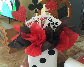 Casino Centerpieces Etsy