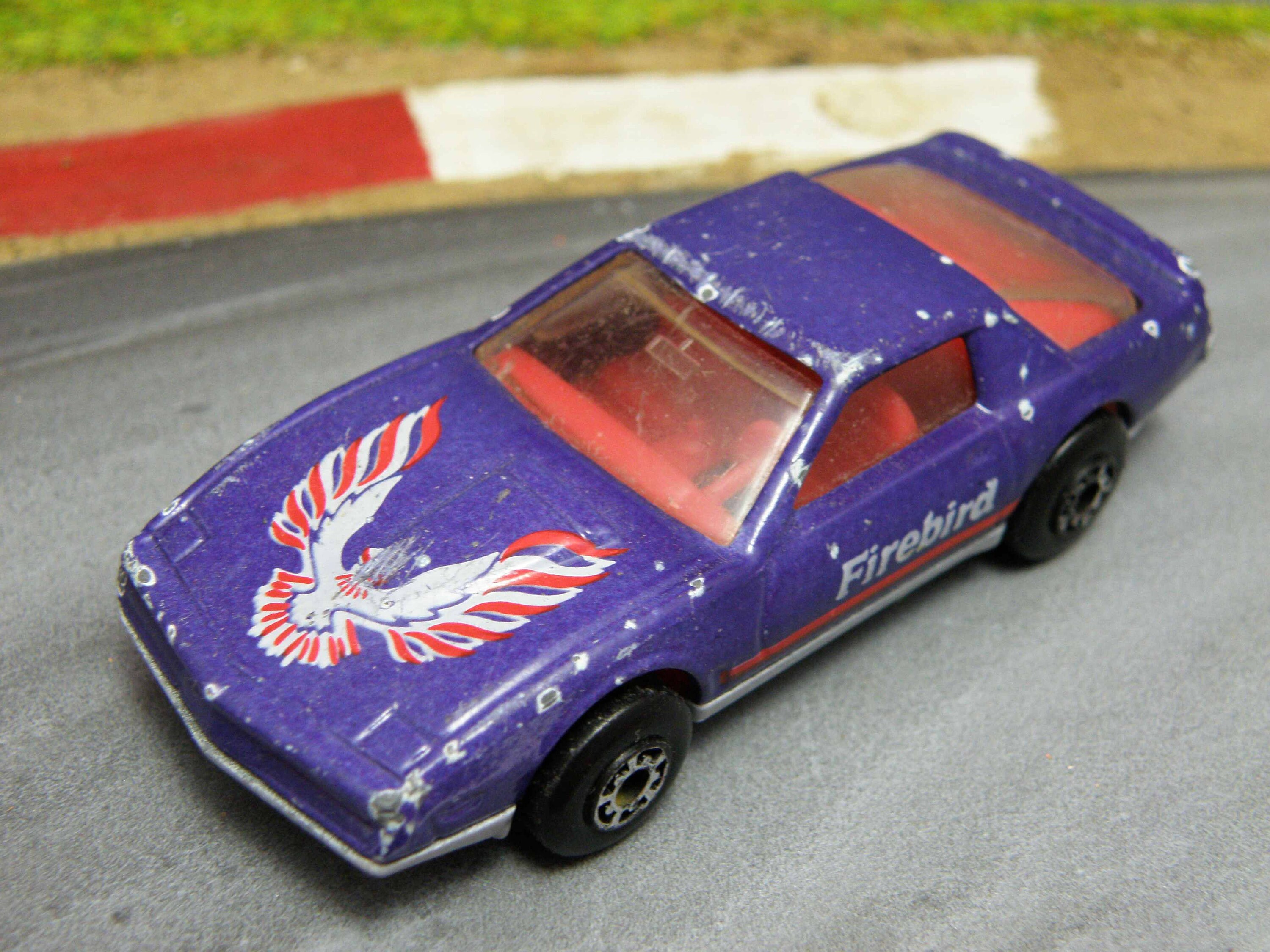 Matchbox Macau 1983 – Pontiac Firebird Rouge, Mb51, Boîte Bleue Non Ouverte
