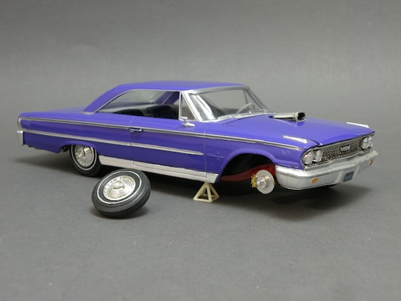 1963年式フォードギャラクシー500 - 1/25スケール、ハンドメイド