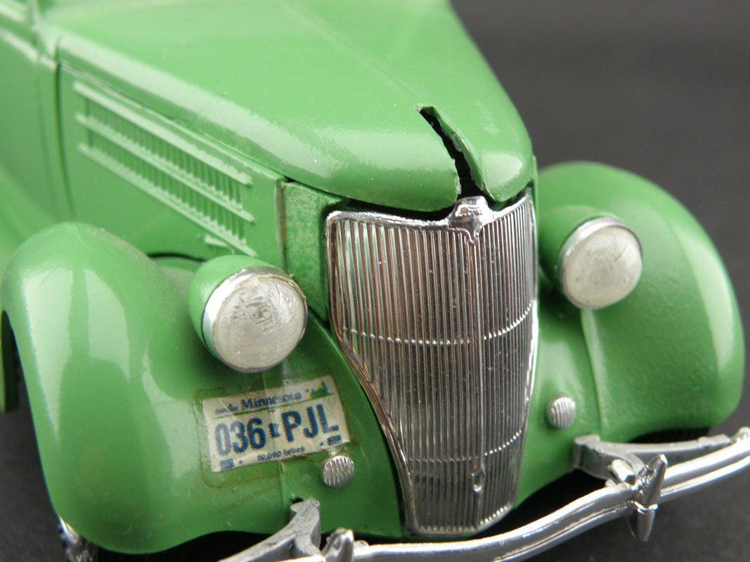 Stash Clearance - 1936 Ford 5-window Coupe - 1/24 Scale Built
