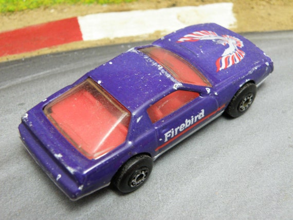 Custom Matchbox Pontiac Fire Bird Crash Car 