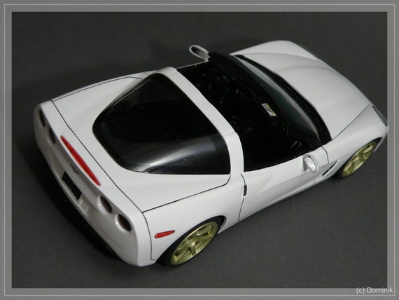 CHEVROLET CORVETTE C6 - 1/25 Scale Built, Handcrafted, Unique