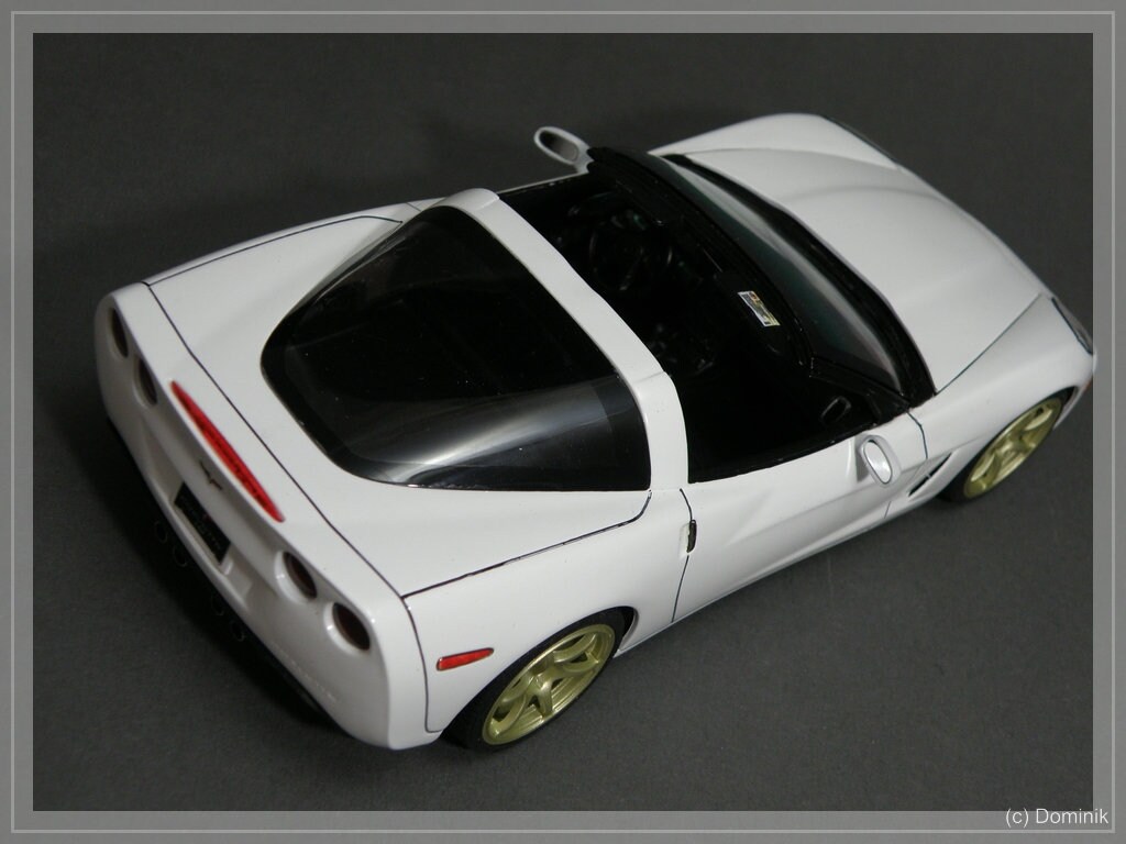 CHEVROLET CORVETTE C6 - 1/25 Scale Built, Handcrafted, Unique
