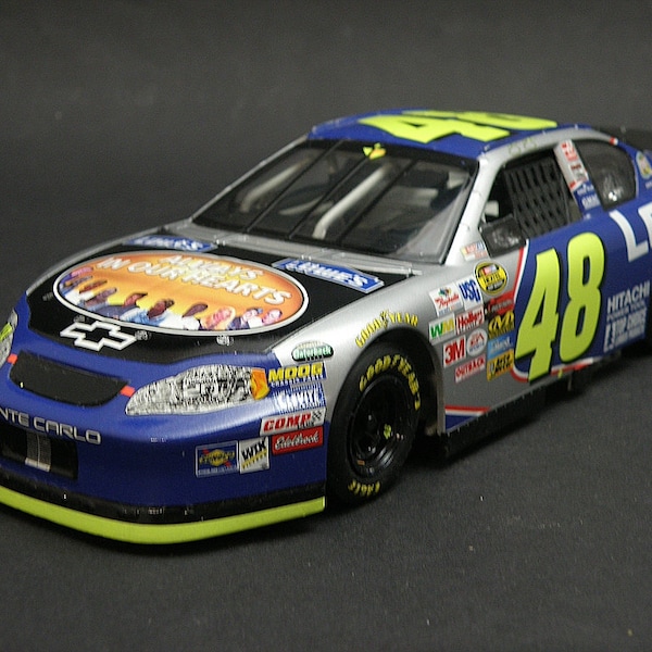 1/24 scale built #48 lowe Always in your Heart * JIMMIE JOHNSON * 2004 Chevy Monte Carlo - Handmade, on of on, Custom made, Model, Nascar