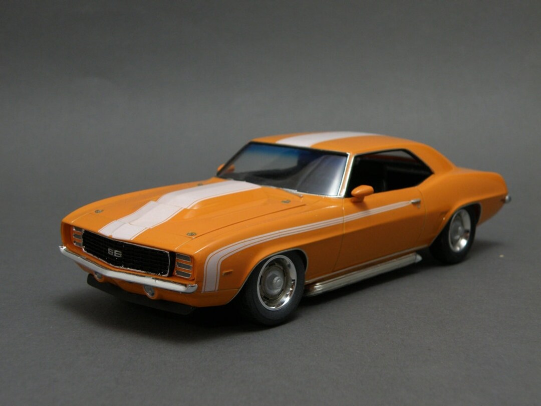 1969 CHEVROLET CAMARO SS 427 L-72 - 1/25 Scale Built, Handcrafted