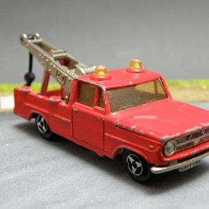 Vintage DODGE PICKUP TOWTRUCK (Majorette No. 212) - Majorette, Matchbox, Hot Wheels, Redlining, Superfast, Lesney, Diecast Model