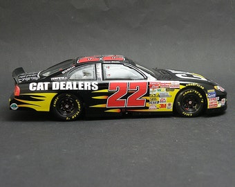 Ward Burton 2002 Cat Dodge 1/64 Scale Water Slide Decal - Fits AFX, Tyco, Lifelike, Autoworld