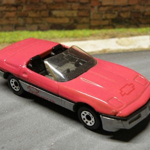 Vintage 1987 CORVETTE (Matchbox No. 28) 1983 - Matchbox, Hot Wheels, Redlining, Superfast, Lesney, Diecast Model