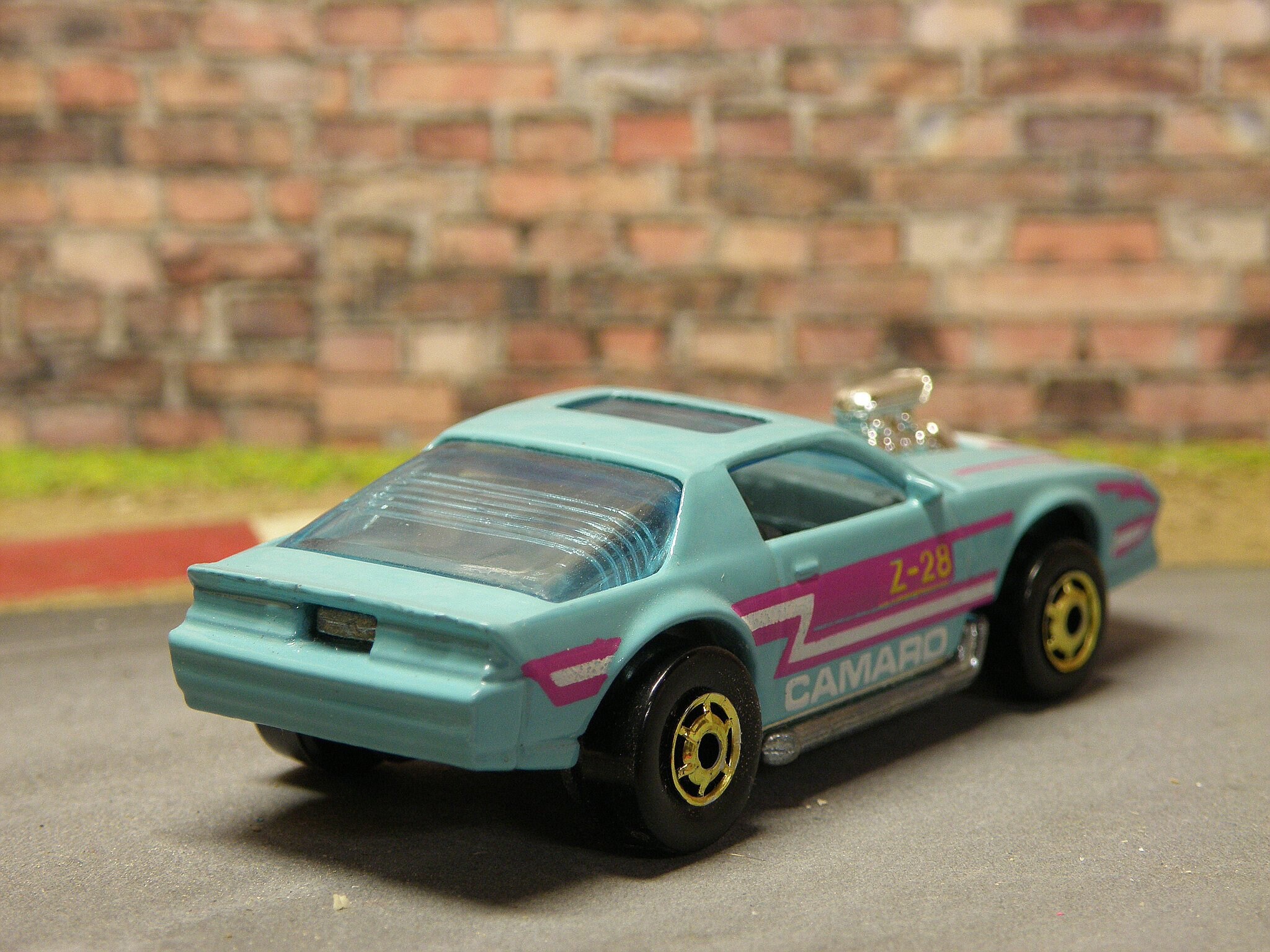 Vintage BLOWN CAMARO Z-28 (hotwheels #5138) 1988 - Hot Wheels