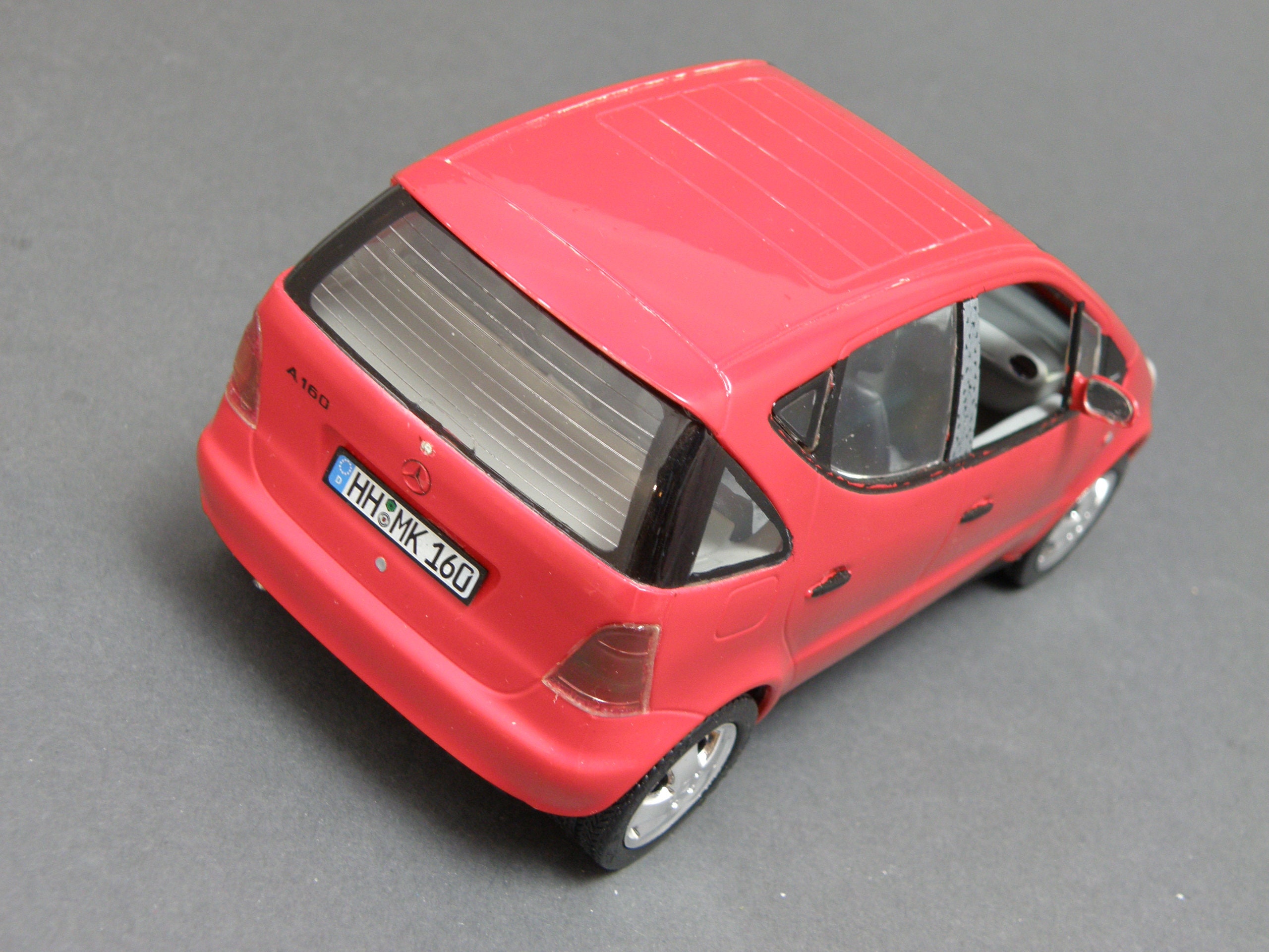 MERCEDES BENZ A160 - 1/24 Scale Built Rare Handcrafted, Unique
