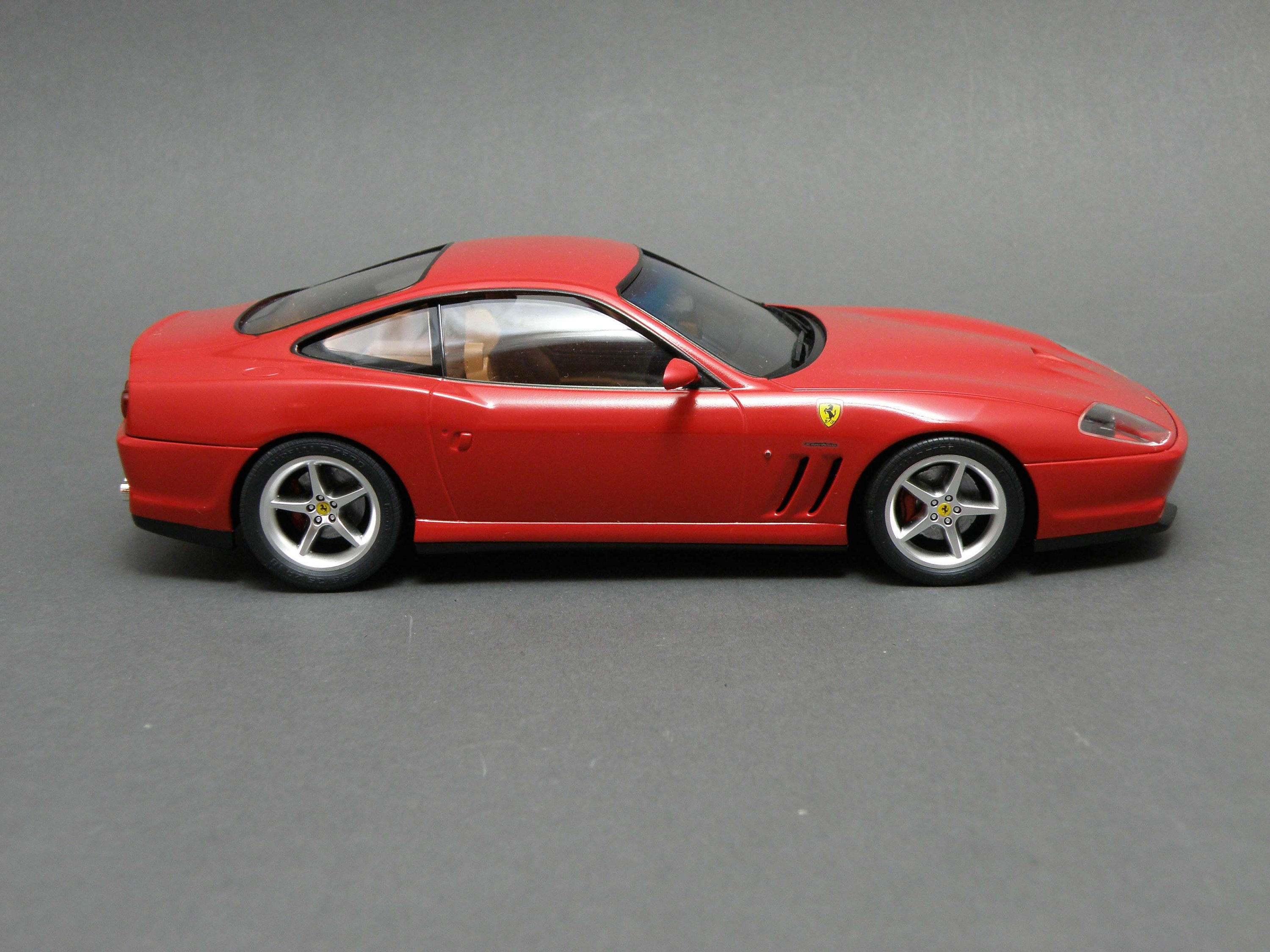 FERRARI 550 MARANELLO - 1/24 scale built Handarbeit, Einzelstück