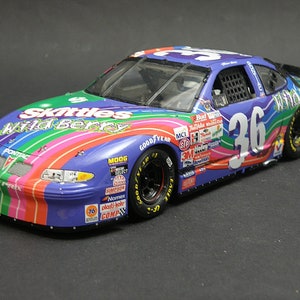1/24 scale built #36 Wildberry Skittles * ERNIE IRVAN * 1998 Pontiac Grand Prix - handmade, on of on, custom made, model, Nascar
