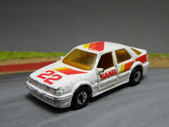 saab matchbox car