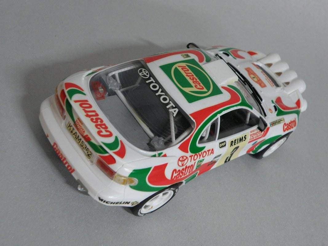 ホビーラジコン Toyota CELICA TURBO 4WD #7 Castrol ホビーラジコン Toyota CELICA TURBO 4WD #7 Castrol Kyosho Mini-Z