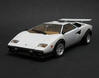 Lamborghini Countach5000s ホワイト ミニカー 1/18 Kyosho Lamborghini Countach 5000S 1:18 - Review | DiecastXchange Forum