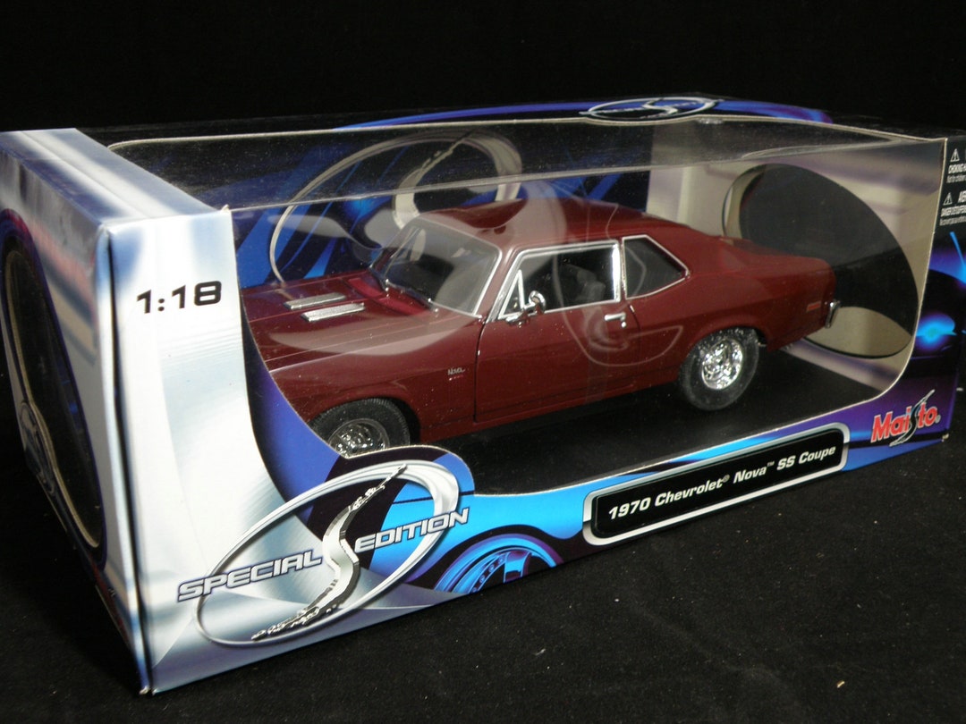 Scale 1/18 - 1970 CHEVROLET NOVA SS Coupe - Maisto Special Edition