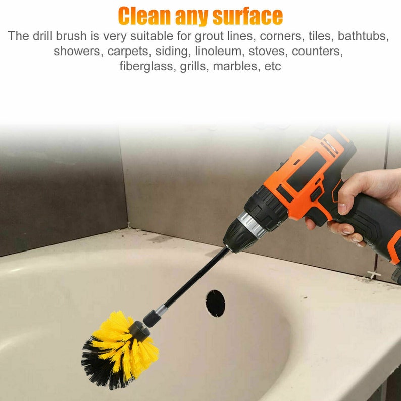 TheFleaFighter Drill Brush Power Scrubber - Thumbnail 3