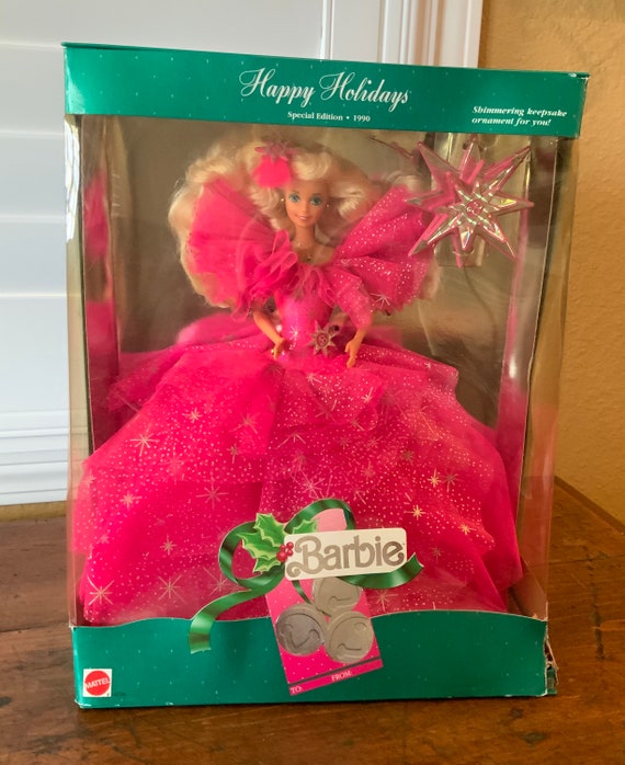 1990 holiday barbie