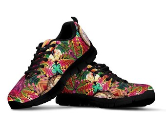printed canvas shoes
