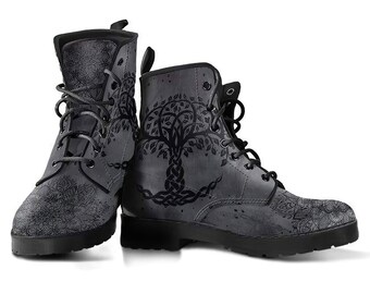 black festival boots womens