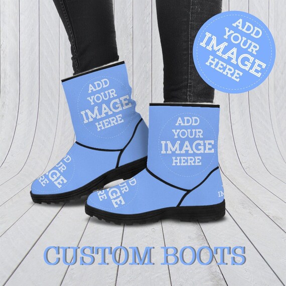 custom fur boots