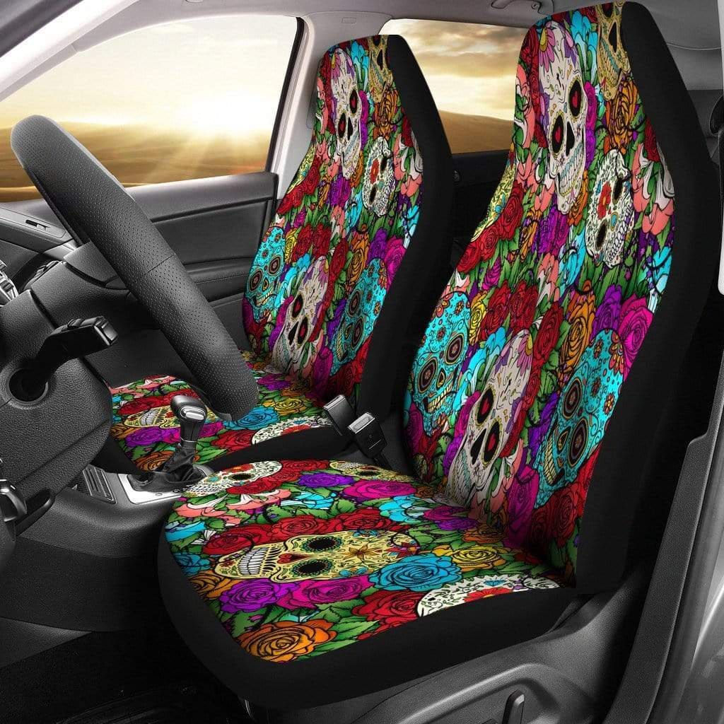 skull seat covers