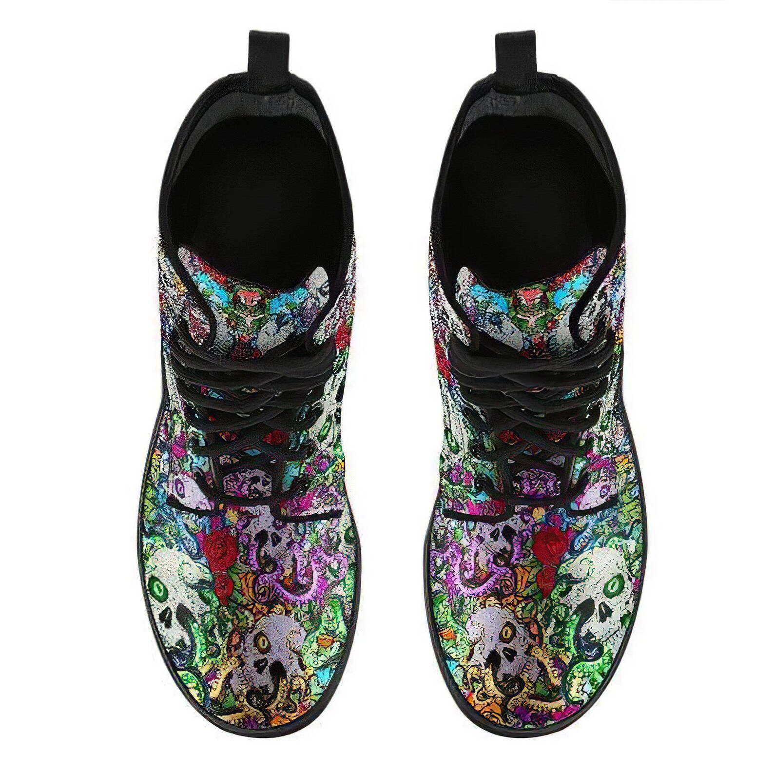 womens skull boots uk