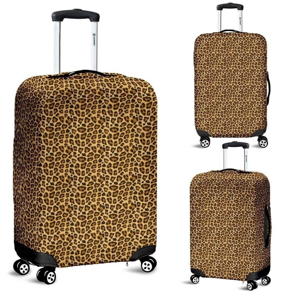 Leopard Print Suitcase Cover Luggage Cover Animal Print Etsy