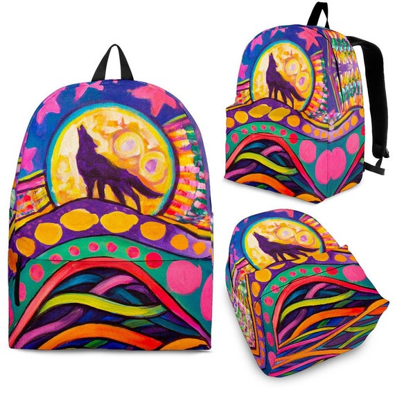 animal bright backpack