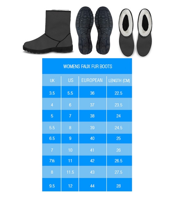 faux fur ugg style boots