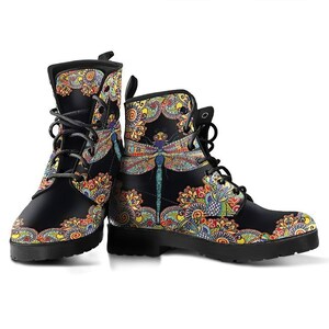 Details about Mandala Dragonfly Rusty Gold Womens Vegan Friendly Leather Woman Premium Boots Details about Mandala Dragonfly Rusty Gold Womens Vegan Friendly Leather Woman Premium Boots
