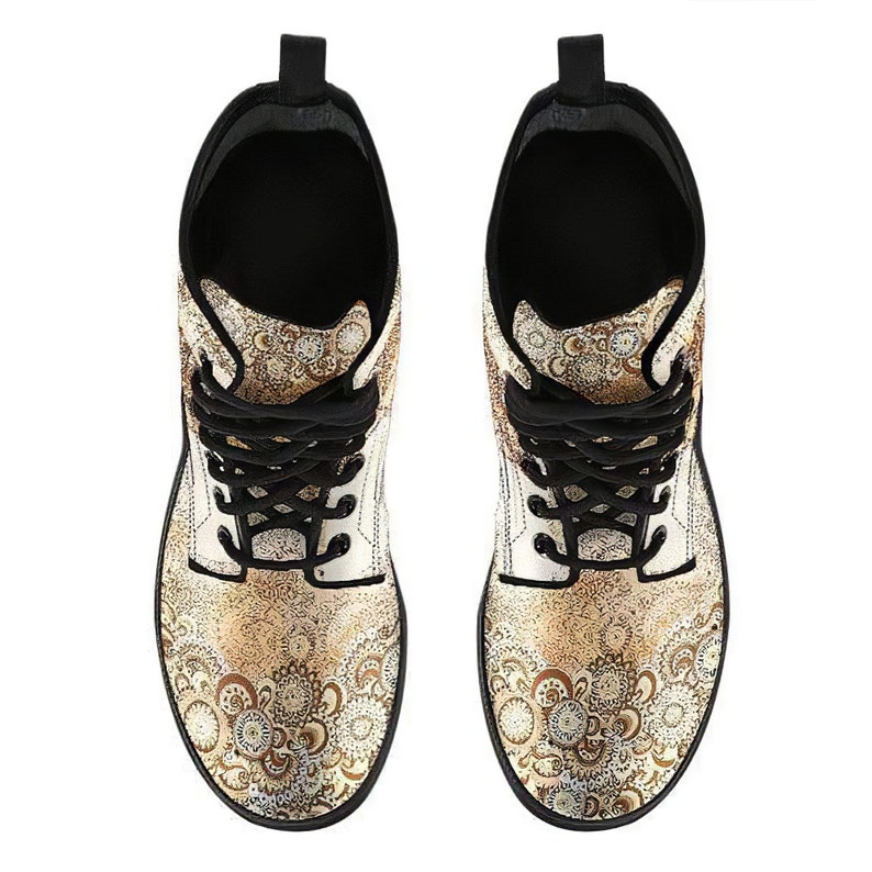 Handcrafted Shoes Dragonfly Paisley Womens Boots Womens Etsy