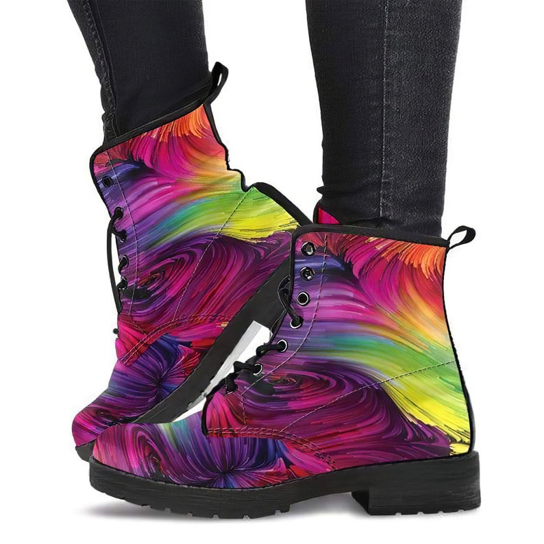 Color boots. Полусапожки хиппи. nature обувь. сапоги неоновые. r13 floral print combat boots.