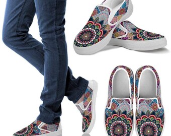 Custom Womens Shoes Classic Stone Style Slip-on Canvas Custom Womens Shoes Classic Stone Style Slip-on Canvas