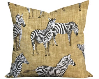 zebra pillows for couch
