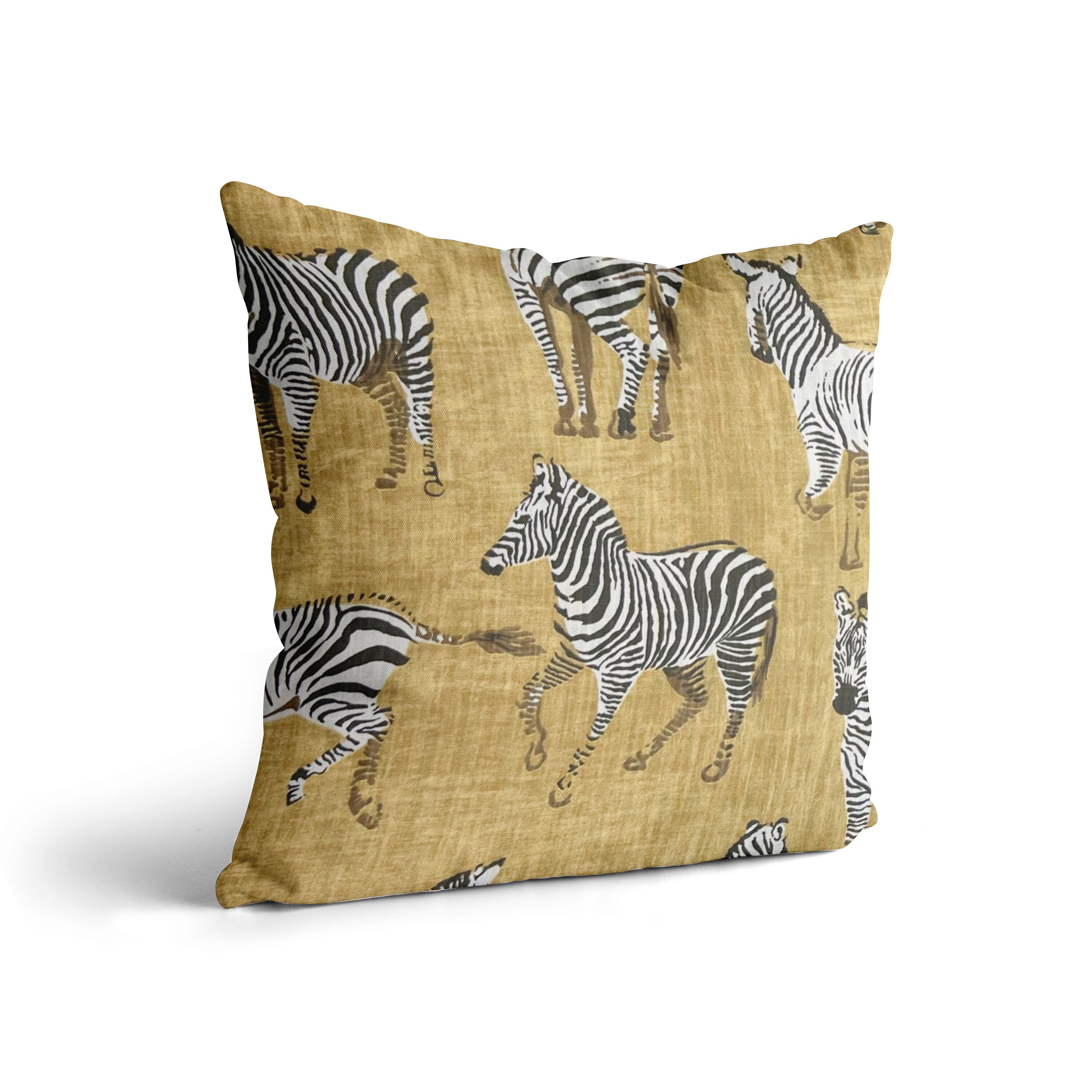 Zebra Print Throw Pillow Cover Animal Print Pillow Tribal Etsy