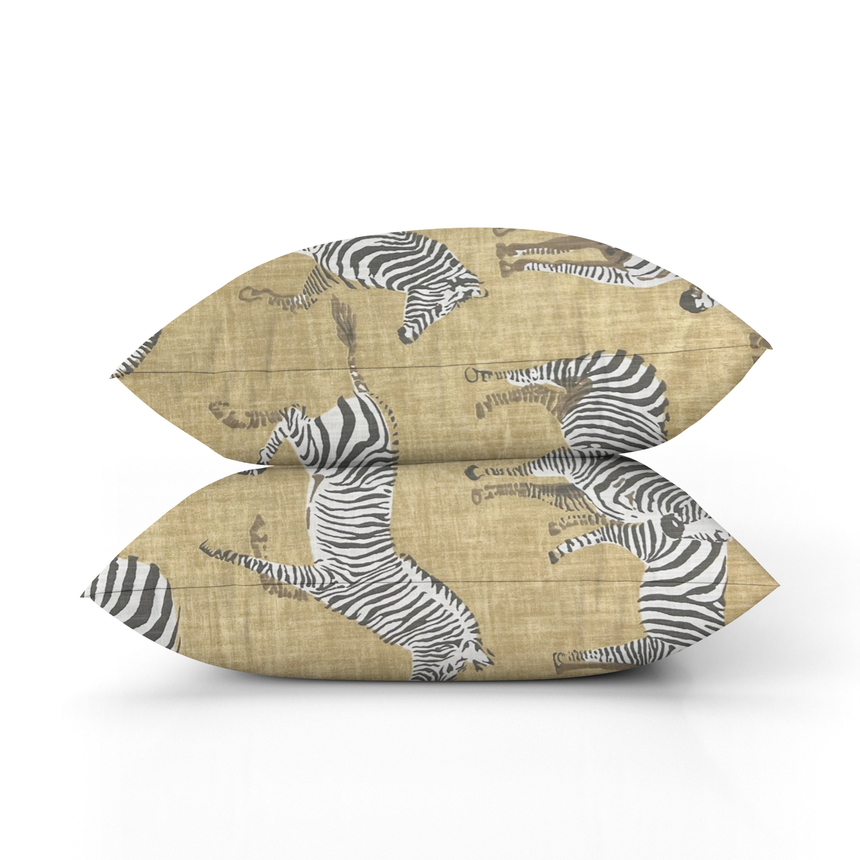 Zebra Print Throw Pillow Cover Animal Print Pillow Tribal Etsy