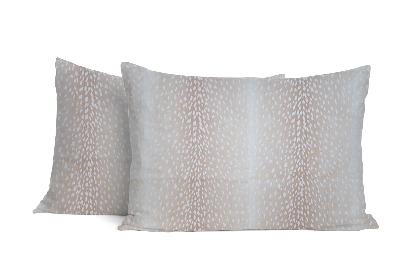 Blush Pink Antelope Lumbar Pillow Cover Animal Print Pink Etsy