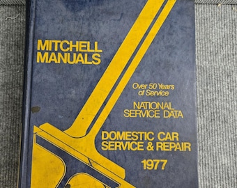 Manuais Mitchell 1977 - Dados Nacionais de Serviço - Manutenção e Reparo de Veículos Nacionais
