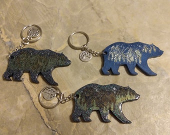 Bear Mountain Keychain