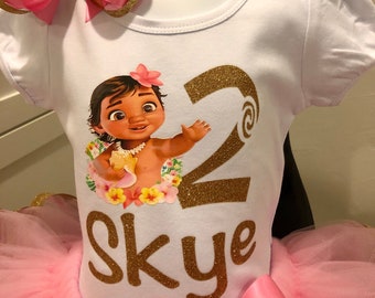 Moana Cake Smash Etsy