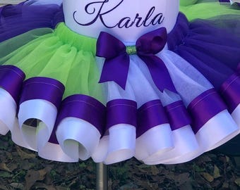 Buzz Lightyear Colors Tutu Dress: Baby Girl Costume