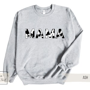 cowhide sweatshirt