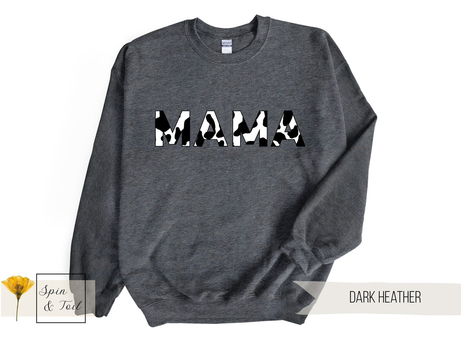 cowhide sweatshirt