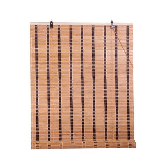 36/"X72/" Natural Bamboo Roll Up Window Blind Sun Shade WB-SUN318