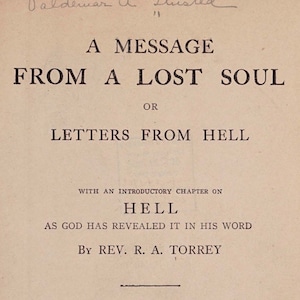 Letters From Hell: Black Magic Occult Book (PDF)