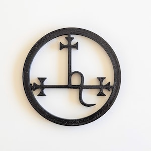 Lilith Sigil Wicca Pagan Gothic Decor Wall Art Altar Biodegradable
