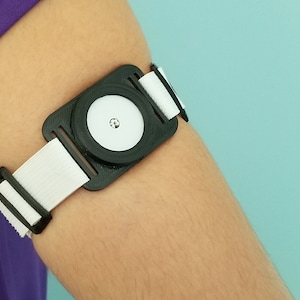 Armband for Freestyle Libre 2 Plus: Adjustable Wear Protector Holder - 3D Printed