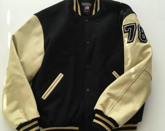 vintage varsity jacket etsy