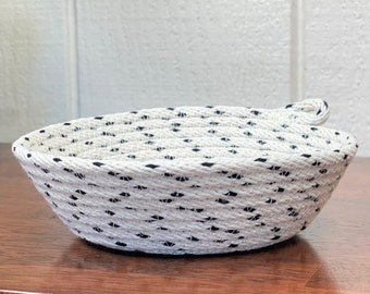Cotton Rope Small Storage Bowl, Decorative Basket, Snack Bowl